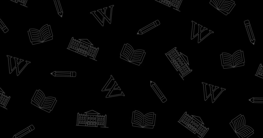 File:1Lib1Ref 2020 social media graphic background.png - a black and white pattern with arrows