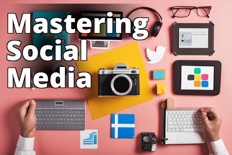 A vibrant and engaging featured image that represents the world of social media marketing. It should