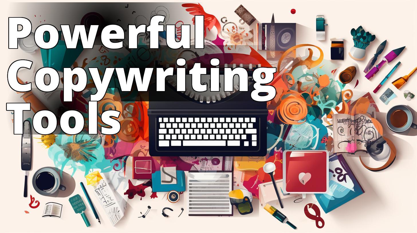 The featured image should be a collage of the logos of the 10 best copywriting tools mentioned in th
