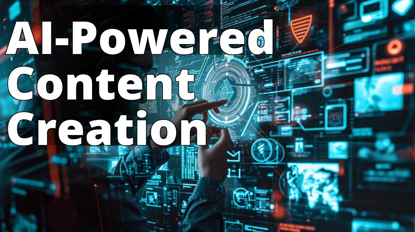 The featured image should visually represent the concept of AI content generation tools