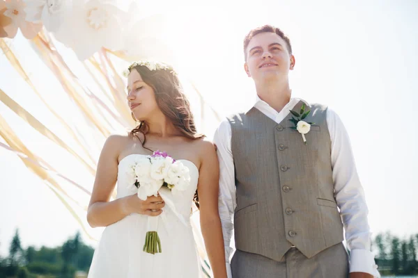 Emotional Moment of Wedding Day — Stock Photo, Image