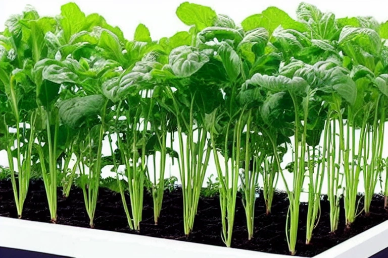 A hydroponic garden is a garden that is built without the use of soil or plants.
