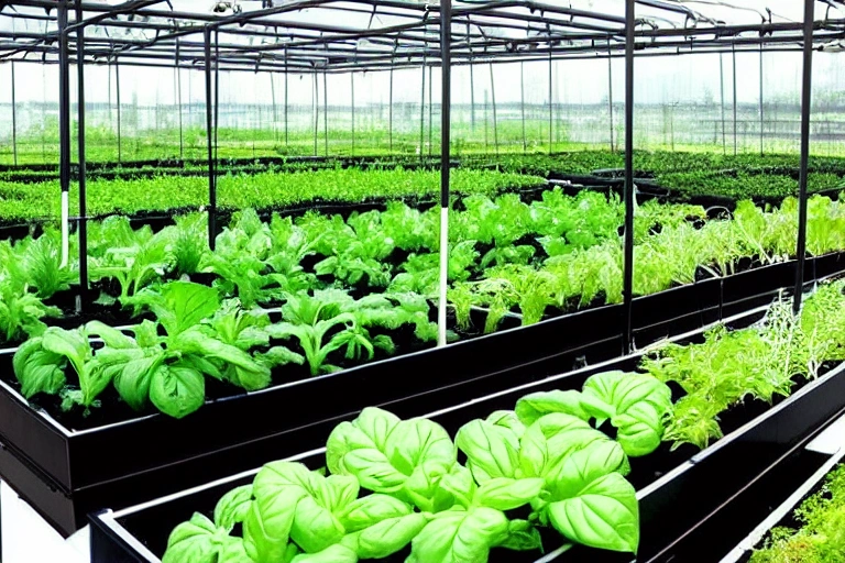 A hydroponic garden is a garden that is grown with water.